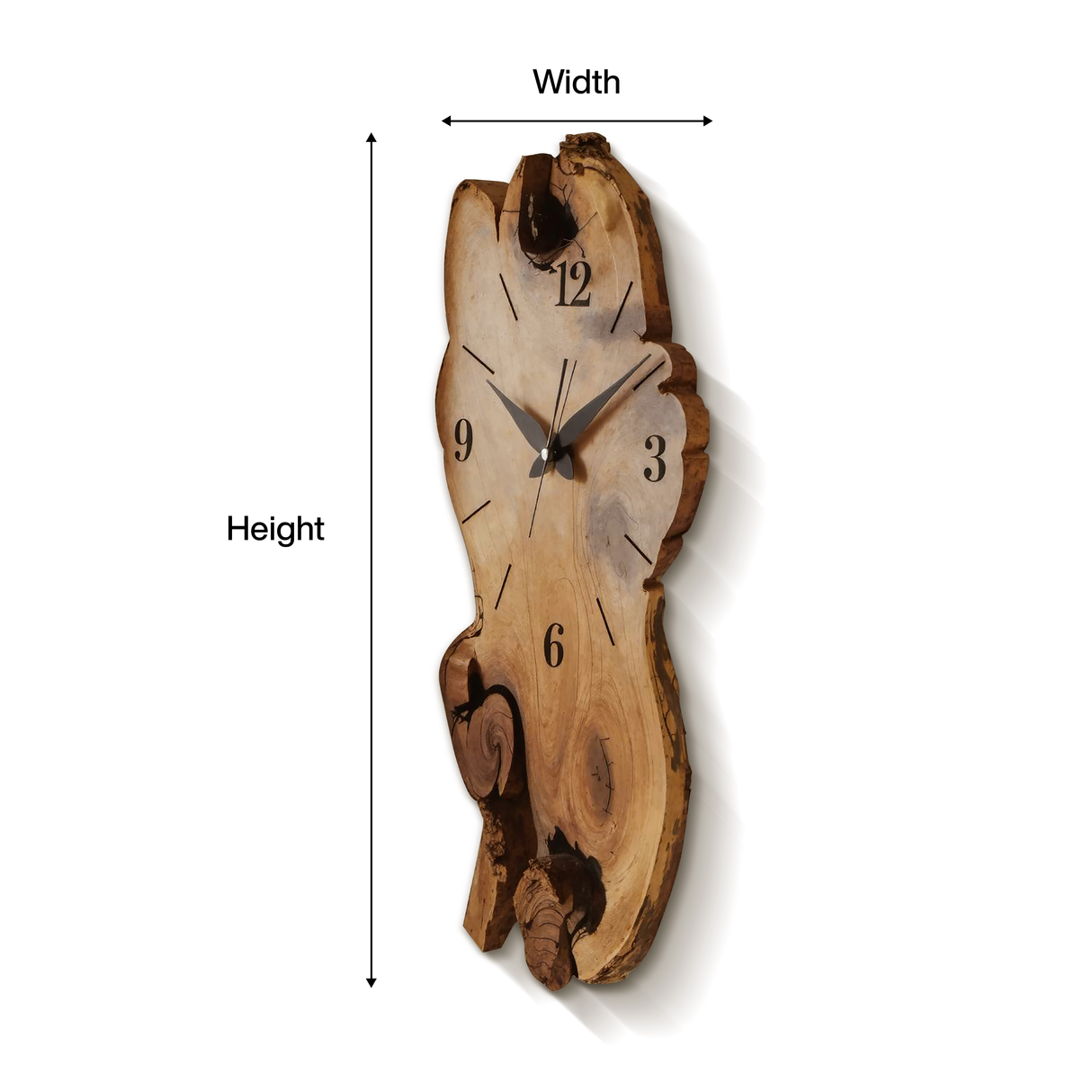 Rustic Wall Clock For Living Room Decor