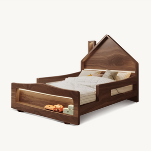 Modern House Shape Kids Bed For Toddler Bedroom