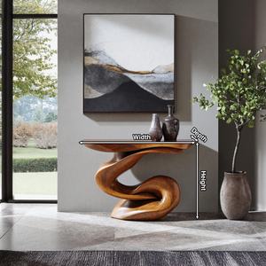 Handcrafted Accent Table Furniture Decor