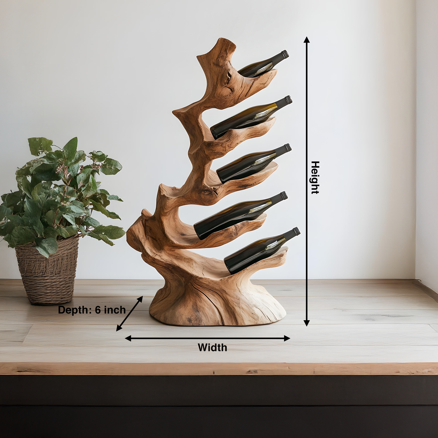 Rustic Wine Stand For Furniture Rustic Wood Display