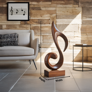 Mid Century Abstract Sculpture For Outdoor Garden Style