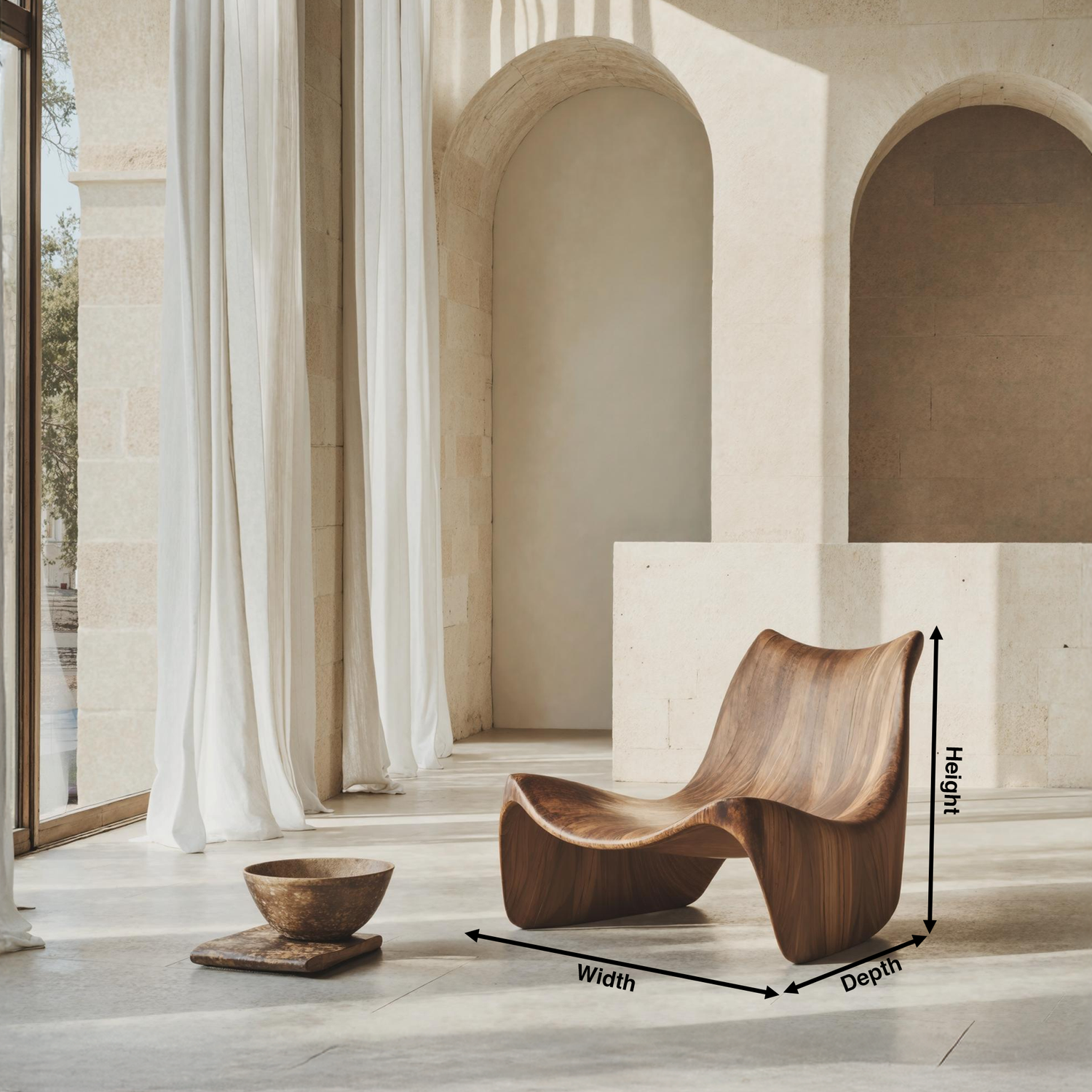 Farmhouse Chaise Longue For Living Room Style