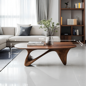 Farmhouse Low Table For Warm Living Room Feel