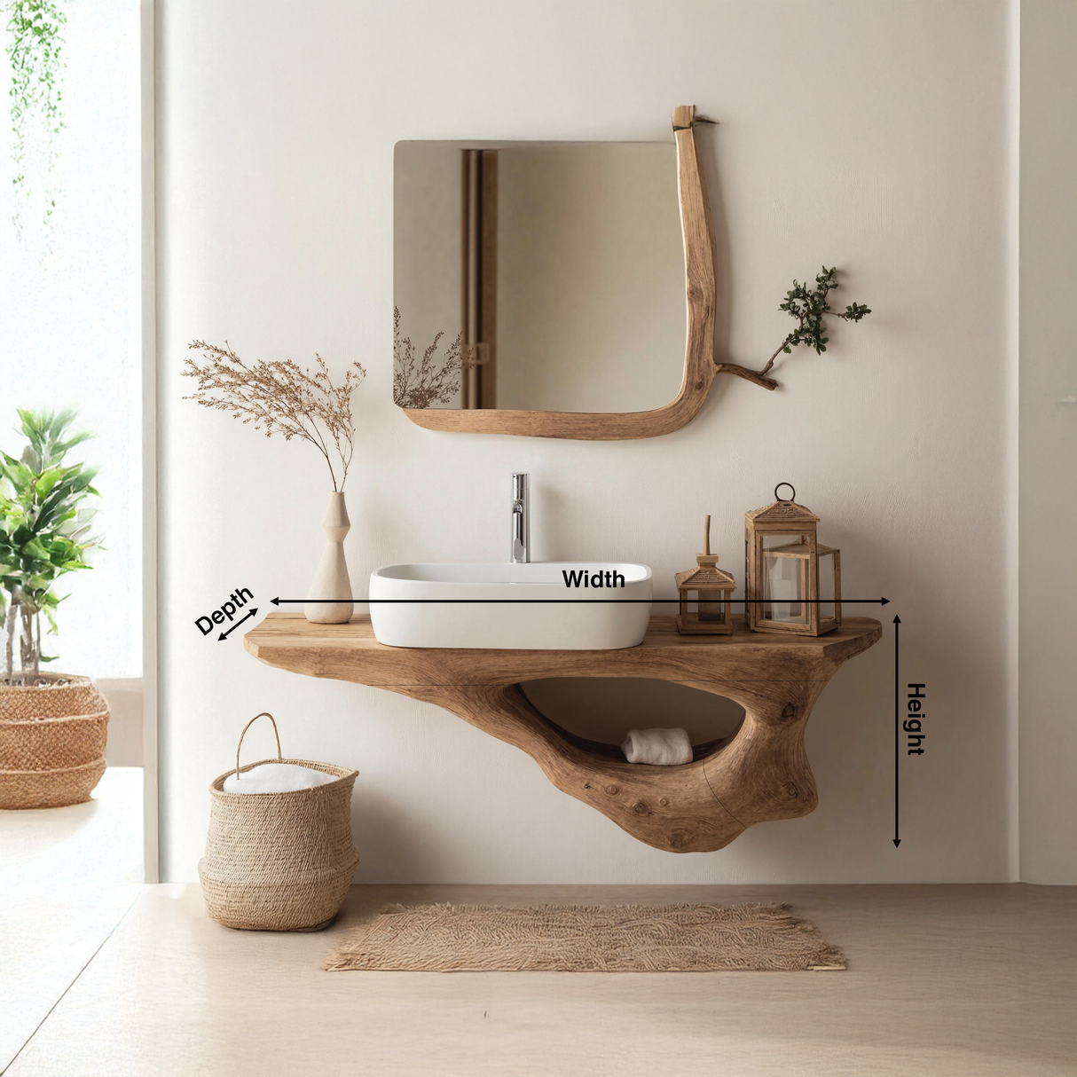 Mid Century Bathroom Furniture Decor Collection