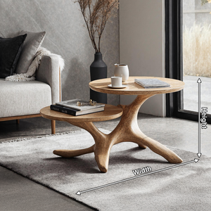 Mid Century Live Edge End Table Entryway Design