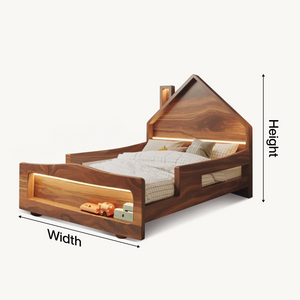 Modern House Shape Kids Bed For Toddler Bedroom