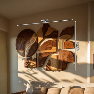 Farmhouse Wooden Wall Art Sculpture For Home Decor