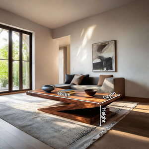 Handcrafted Coffee Table For Cozy Living Room Spaces