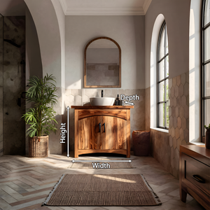 Modern Bathroom Vanity Cabinet For Bathroom Space