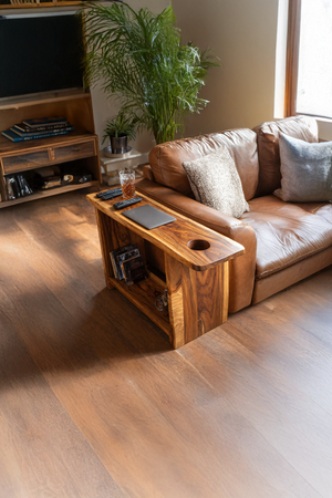 Rustic Farmhouse Side Table For Cozy Living Space