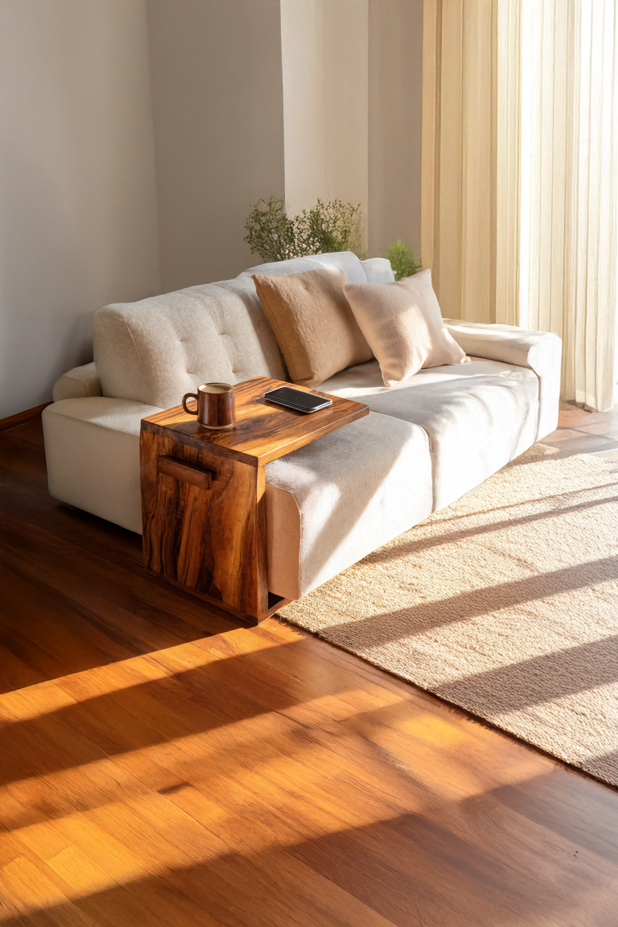 Mid Century Modern Armrest For Wooden Furniture Decor