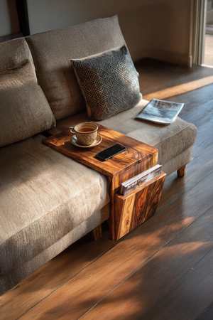 Modern Wooden Armrest For Cozy Living Room Style