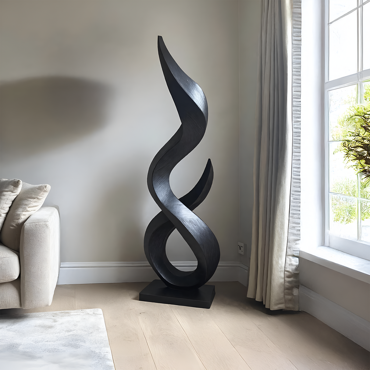 Handcrafted 3D Wood Art For Outdoor Nature-Inspired Decor