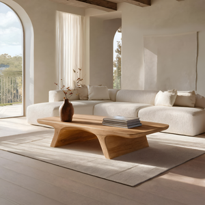 Organic Sculptural Coffee Table For Living Room