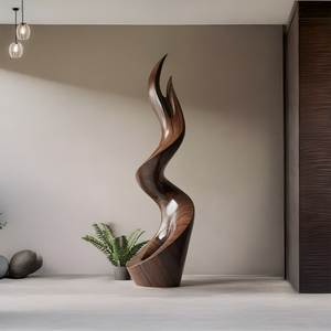 Mid Century Abstract Sculpture For Furniture Wall Art