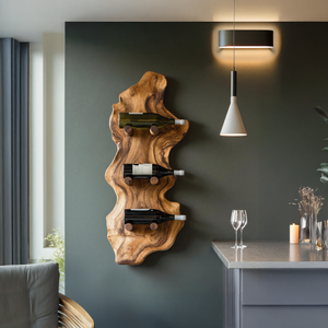 Farmhouse Wine Rack For Furniture Country Home Look