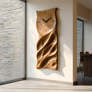 Minimalist Handcrafted Wall Clock For Living Room Interior