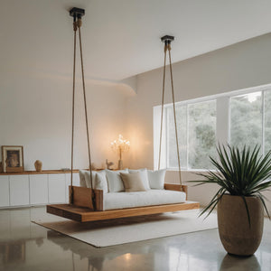 Modern Hanging Ceiling Swing For Living Room Or Studio