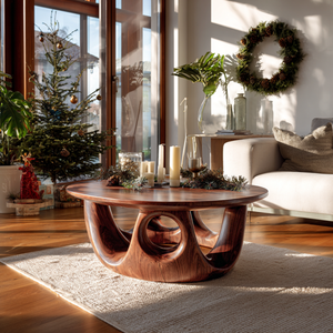 Mid Century Wooden Coffee Table For Stylish Living Room Furniture