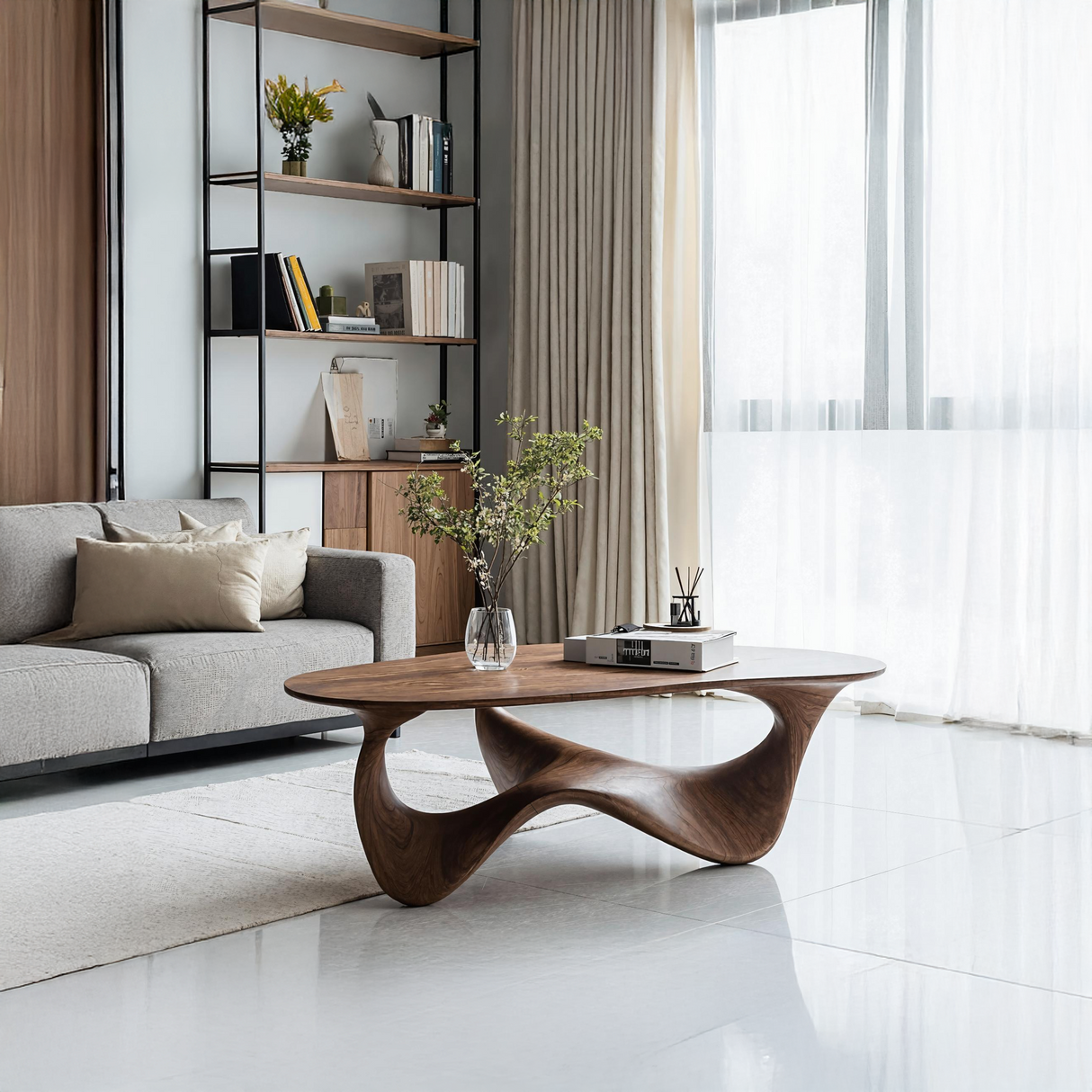 Rustic Wood Table For Natural Home Styling