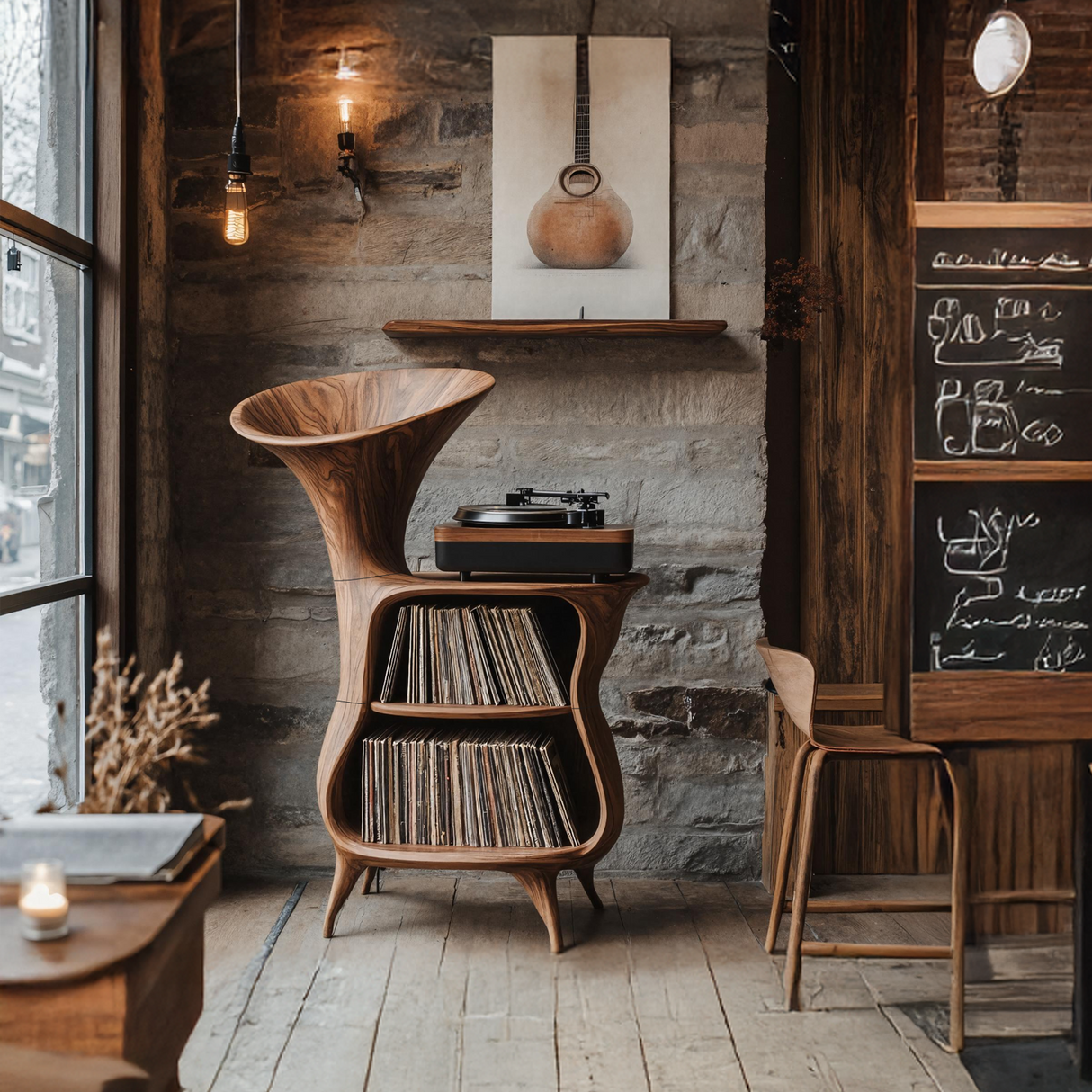Farmhouse Wood Media Console For Stylish Entryway