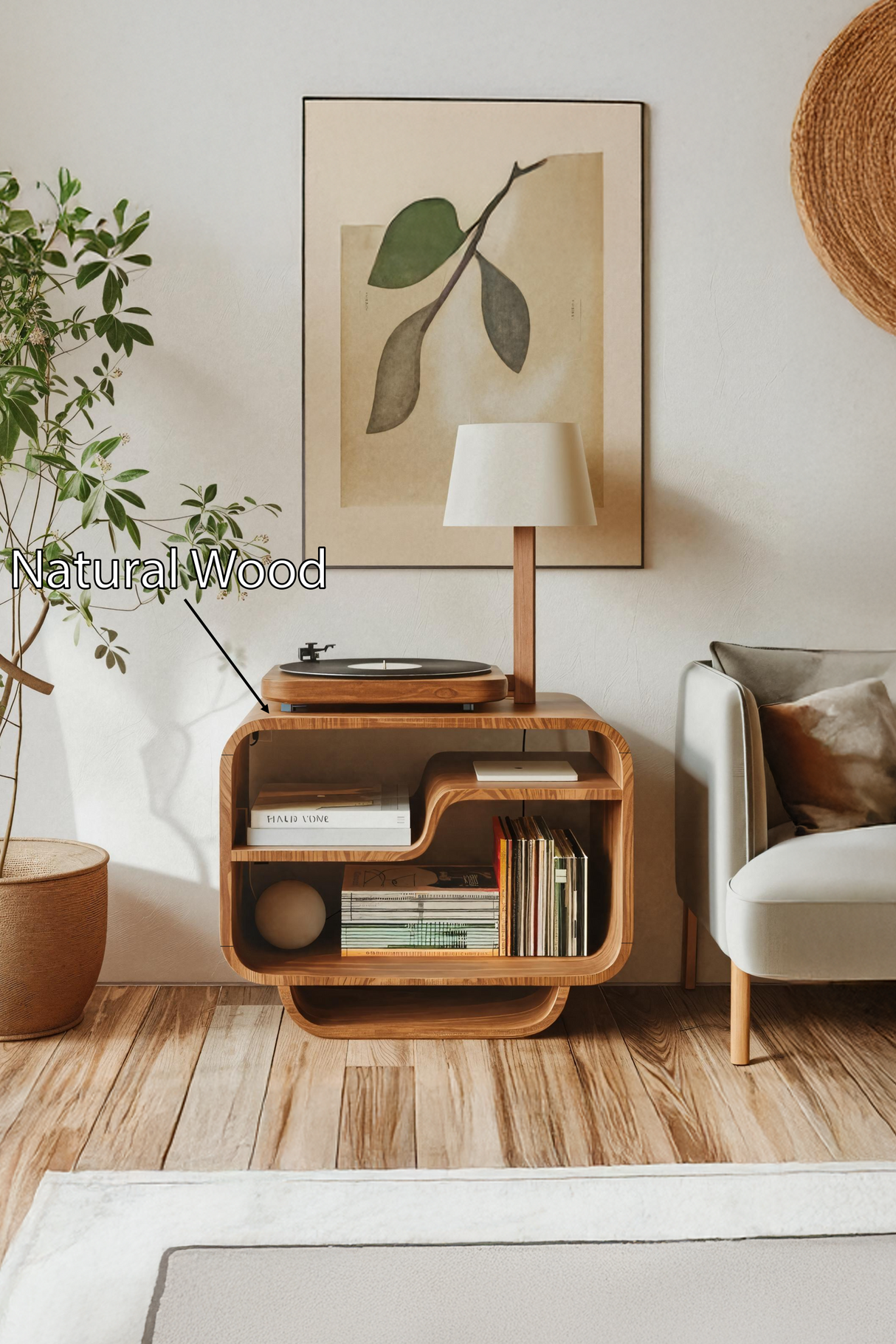 Farmhouse Style Media Cabinet For Entryway Decor