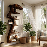 Modern Tree Wall Shelf With Branches For Living Room