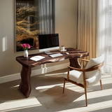 Modern Solid Wood Desk For Bedroom Work And Study Space