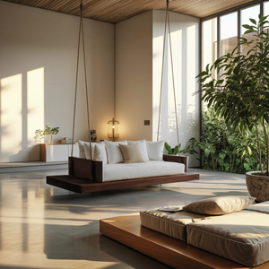 Modern Hanging Ceiling Swing For Living Room Or Studio