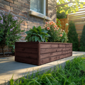 Stylish Solid Wood Planter Box For Garden Use