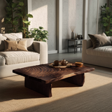 Mid Century Abstract Coffee Table For Living Room Decor