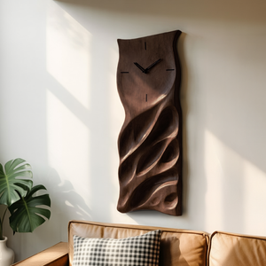 Minimalist Handcrafted Wall Clock For Living Room Interior