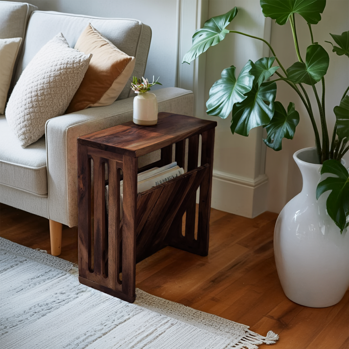 Modern Wooden Side Table For Living Room Furniture