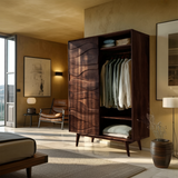 Artistic Sculptural Wardrobe For Bedroom Decor Interior