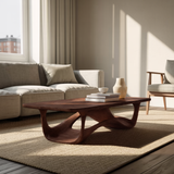 Contemporary Sculptural Coffee Table For Living Room