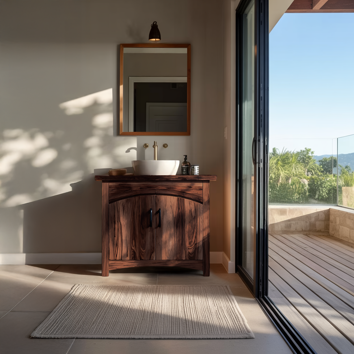 Modern Bathroom Vanity Cabinet For Bathroom Space