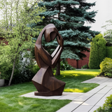 Mid Century Abstract Sculpture For Modern Outdoor Space