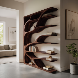 Modern Statement Bookshelf For Home Interiors Decor
