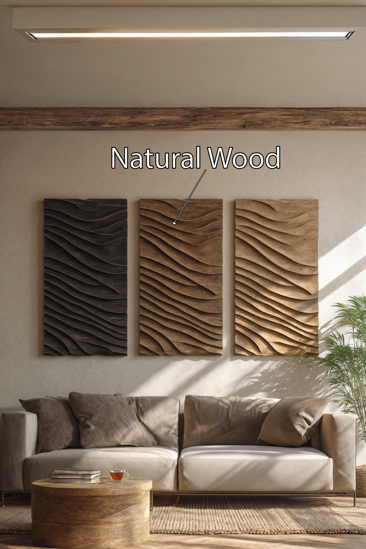 Farmhouse Wooden Wall Art For Rustic Living Room