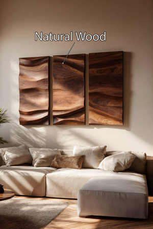 Handcrafted Solid Wood Wall Art For Modern Home