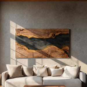 Handcrafted Solid Wood Wall Art For Bedroom Decor