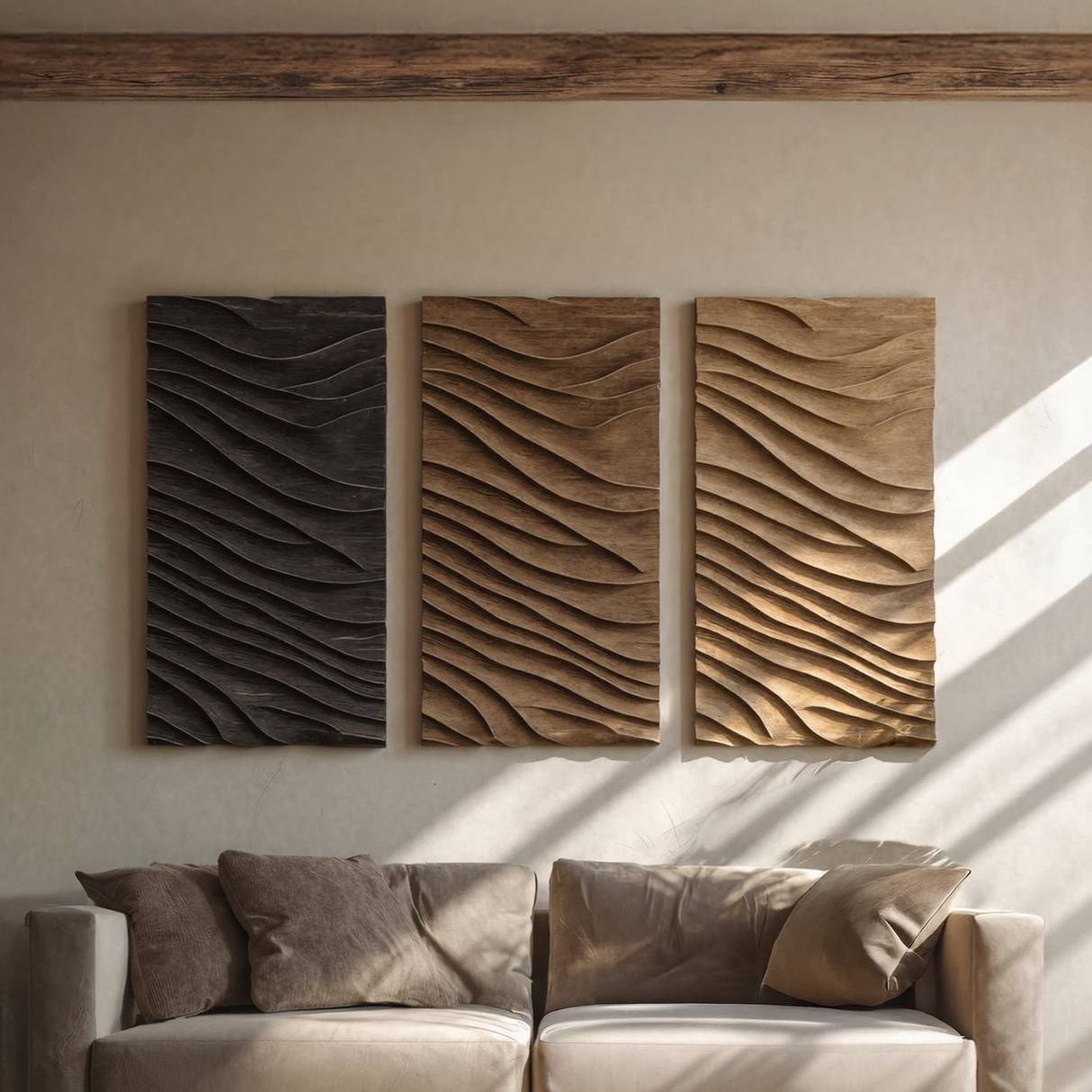 Farmhouse Wooden Wall Art For Rustic Living Room