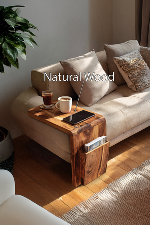 Modern Solid Wood Armrest For Living Room Decor