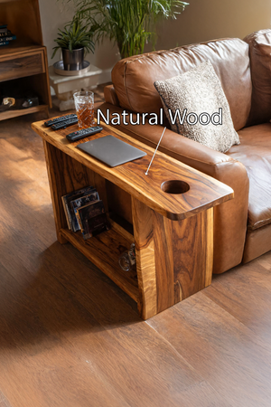 Rustic Farmhouse Side Table For Cozy Living Space