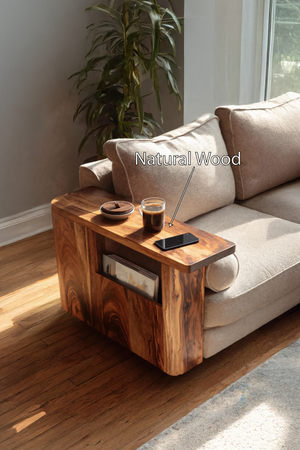 Modern Wooden Side Table For Cozy Living Room Design
