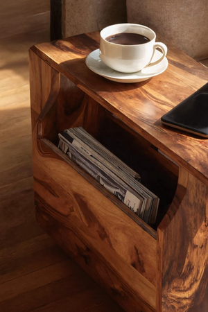 Farmhouse Solid Wood Armrest For Living Room Design