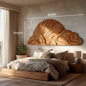 Contemporary Wooden Cloud Wall Art For Wall Decor