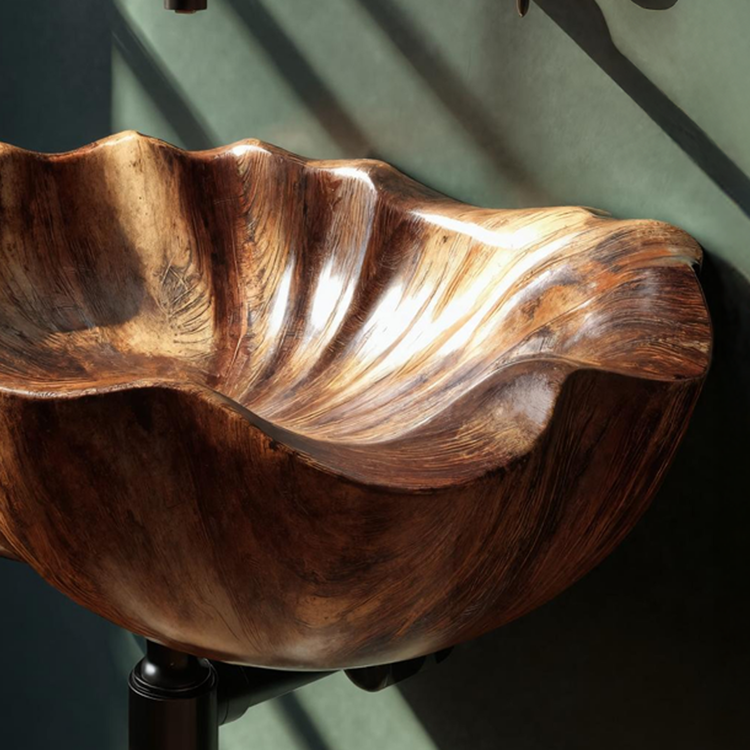 Modern Live Edge Wood Vanity Sink For Statement Bedroom Decor