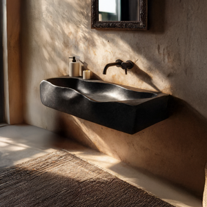 Handcrafted Live Edge Wood Vanity Sink For One Of A Kind Bathroom Decor