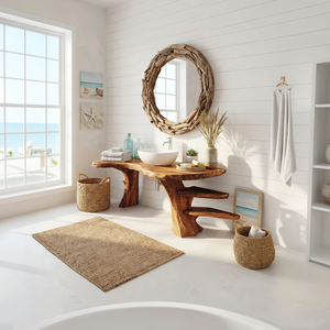 Contemporary Wood Bathroom Vanity For Ensuite Bathroom